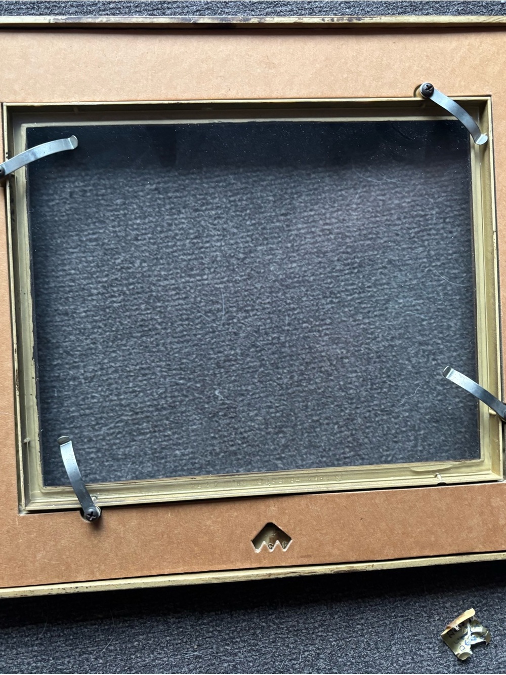 Antique-Style Picture Frame with Decorative Bead Trim - Picture 2 of 2